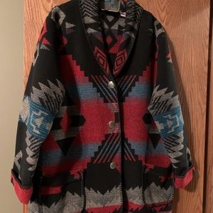 Rhonda Stark Wool Blend Car Coat